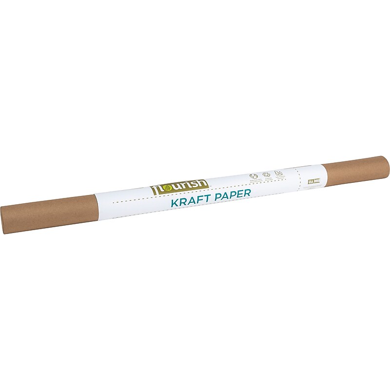 Kraft Paper Roll, 30" x 15', 60 lbs. (287428) image 1
