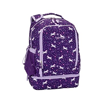 bentgo Kids Prints Unicorn Backpack with Lunch Box, Multicolor (BGBKPAK-UNI)