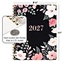 2027 Excello Brands 9" x 11" Weekly & Monthly Standard Planner, Paperboard Cover, Black Floral Pink (FSHN-CY27-8511-06)~#|#~07195292-9A48-4999-8E0DA7F60038CDDA_sc7