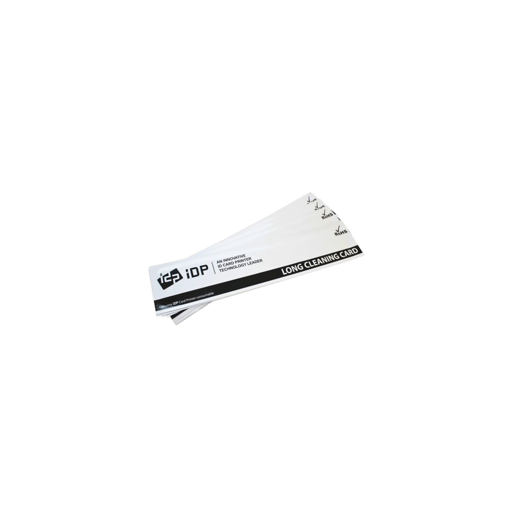 IDP ID Card Printer Long Sleeve Cleaning Card Kit, 10 Cards (659909) Simolary simolary.com