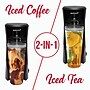 Brentwood 2-Cups Single-Serve Iced Coffee & Tea Maker, Black (KT-2121BK)~#|#~07227056-5775-4890-9F83818C20086B55_sc7