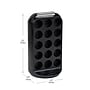 Mind Reader Plastic Coffee Pod Carousel Countertop Organizer, 30 Pod Capacity, Black (CRS02-BLK)~#|#~07228F58-AA52-4D82-A647167B4DDFAEFE_sc7