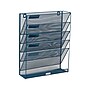 Mind Reader 5-Pocket Metal Mesh Mountable Wall File, Letter Size, Turquoise (MAGSTACK-TUR)~#|#~07284590-473C-4B86-82C2B08368861D66_sc7