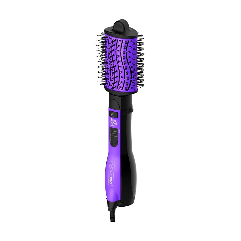 Conair The Knot Dr. All-In-One Dryer Brush, Black/Purple (BC116R) image 1