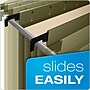 Pendaflex SureHook Premium Reinforced Hanging File Folder, 5-Tab, Letter, Green, 4/Pack (09217)~#|#~072EDDEB-B5C1-4434-946CEDEE522F2D9B_sc7