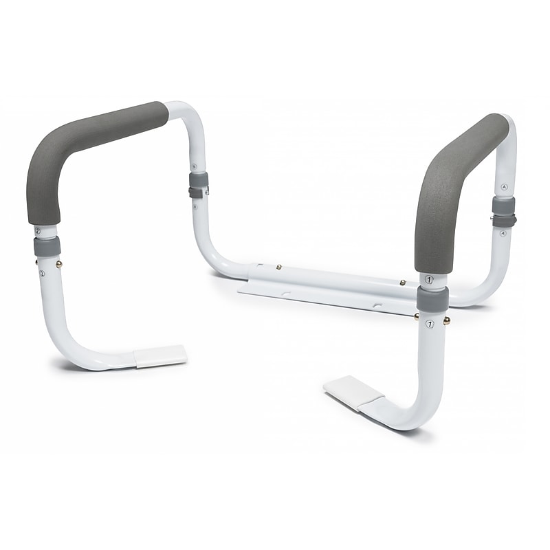 Lumex Adjustable Toilet Safety Rail, 2/Carton (6450R-2) image 1