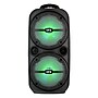 QFX Wireless Bluetooth Speaker with LEDs, Microphone & Stand, Black (PBX-8008SM)~#|#~07357CE0-CE79-4567-A080C5AEB3AC66A4_sc7