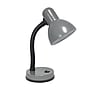 Creekwood Home Essentix Flexible Gooseneck LED Desk Lamp, 14.25", Gray Glossy (CWD-1000-GY)~#|#~07362CAC-0BCA-4141-B109C027E7405AF8_sc7