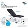 Viva Comfort XRO 2-Section Electric Height and Back Adjustable Exam Table, 600 lb Capacity, Black (ADI903-20-BLK-MK)~#|#~07382C7F-B5B2-4D57-BB20B891ABF2484F_sc7