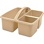 Teacher Created Resources Plastic Storage Caddy, 9" x 9.25" x 5.25", Light Brown, 6/Bundle (TCR20956-6)~#|#~0749A1A3-F234-4940-87CC67B1B49E1C63_sc7