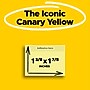 Post-it Notes, 1 3/8" x 1 7/8", Canary Collection, 100 Sheet/Pad, 12 Pads/Pack (653-YW)~#|#~074A4C5C-9A42-4B35-BC61BD4471BDA045_sc7