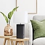 Lalia Home Lexington Leather Base 21" LED Table Lamp with USB Charging Port, Black Faux Leather (LHT-3012-BK)~#|#~074CB7C1-B010-4FB0-9E74CB9CAD7FA668_sc7