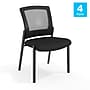 Flash Furniture Hercules Stackable Side Chairs, Black, 4/Pk (4HL0010W1BK)~#|#~074E468C-EFAF-4E6C-B93E2840C71CDBC5_sc7