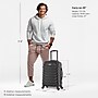 InUSA Endurance 21.45" Hardside Suitcase, 4-Wheeled Spinner, TSA Checkpoint Friendly, Black (IUEND00S-BLK)~#|#~07541D01-6F65-4DAB-BC843C859166B4F7_sc7