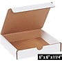 6" x 6" x 1 1/4" Literature Mailers, White, 50/Bundle (ML661)~#|#~075494CE-F844-4D3B-9475F486E5501F42_sc7