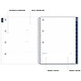 2025 Blue Sky inkWELL Press Chevy Fog 8.5" x 11" Weekly & Monthly Planner, Plastic Cover, Gray/White (147980)~#|#~07566939-9C05-4C69-BD8E3B6D03099255_sc7