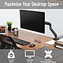 Mind Reader Adjustable Counter-Balance Gas Spring Arm for 13" - 32" Monitor, Black (GARMON-BLK)~#|#~075BCEC6-D19C-4DA0-95B3FA4B1CA9DCC5_sc7