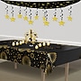 Beistle Cascade New Year's Centerpiece, Black/Gold, 2/Pack (80808-BKGD)~#|#~075F5FD4-CDC1-48DE-BF4ED19D1BA88229_sc7