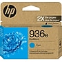 HP 936e EvoMore Cyan High Yield Ink Cartridge, Prints Up to 1,650 Pages (4S6V3LN)~#|#~076046B2-01B2-4123-922B87AFB6801BBC_sc7