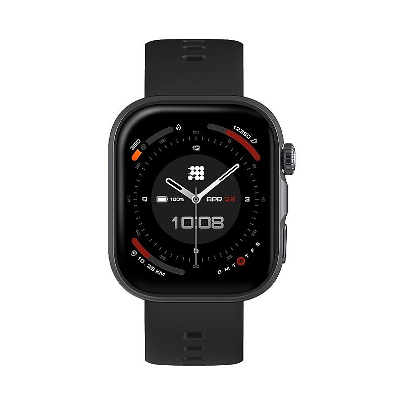 Cubitt Viva 2 Smartwatch, Phone-Connected GPS, 1.85in,. Obsidian Black (CT-VIVA2-1) image 1