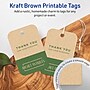 Avery 2" x 3"  Blank Price & Merchandise Tags, Kraft Brown, 200/Carton (95317-KMT25)~#|#~0767AC4C-17FC-4FC6-A0663ACF5D8E8D1C_sc7