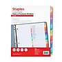 Staples Customizable Table of Contents A-Z Dividers, 26-Tabs, Multicolor (ST62977)~#|#~076EE424-6DC3-4526-8C4E5EA4C7CC6E48_sc7