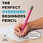 Ticonderoga My First Tri-Write Wood-Cased Pencils, Neon Assorted, 12/Pack, 2 Packs/Bundle (DIX13012-2)~#|#~07761DF5-67E6-4F41-85BDFA3C8164EB63_sc7