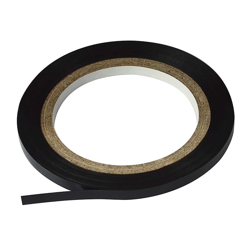 Cosco Artist Tape, 0.13" x 9 yds., Black Gloss (098077) image 1