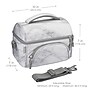 bentgo Deluxe Insulated Lunch Bag, White Marble (BGOBG2-WM)~#|#~077A3524-5EDE-4F81-951A7CED0E8ADA8B_sc7