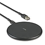 NXT Technologies™ Qi Wireless Charger with USB-C Cable, Black (NX60454)~#|#~077B6998-B50F-4E28-9176E5ACBFC0CA06_sc7