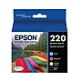 Epson T220 Black/Cyan/Magenta/Yellow Standard Yield Ink Cartridge, 4/Pack (T220120-BCS)~#|#~077C73B7-2A1E-4D52-AE82BE0E0E0A6855_sc7