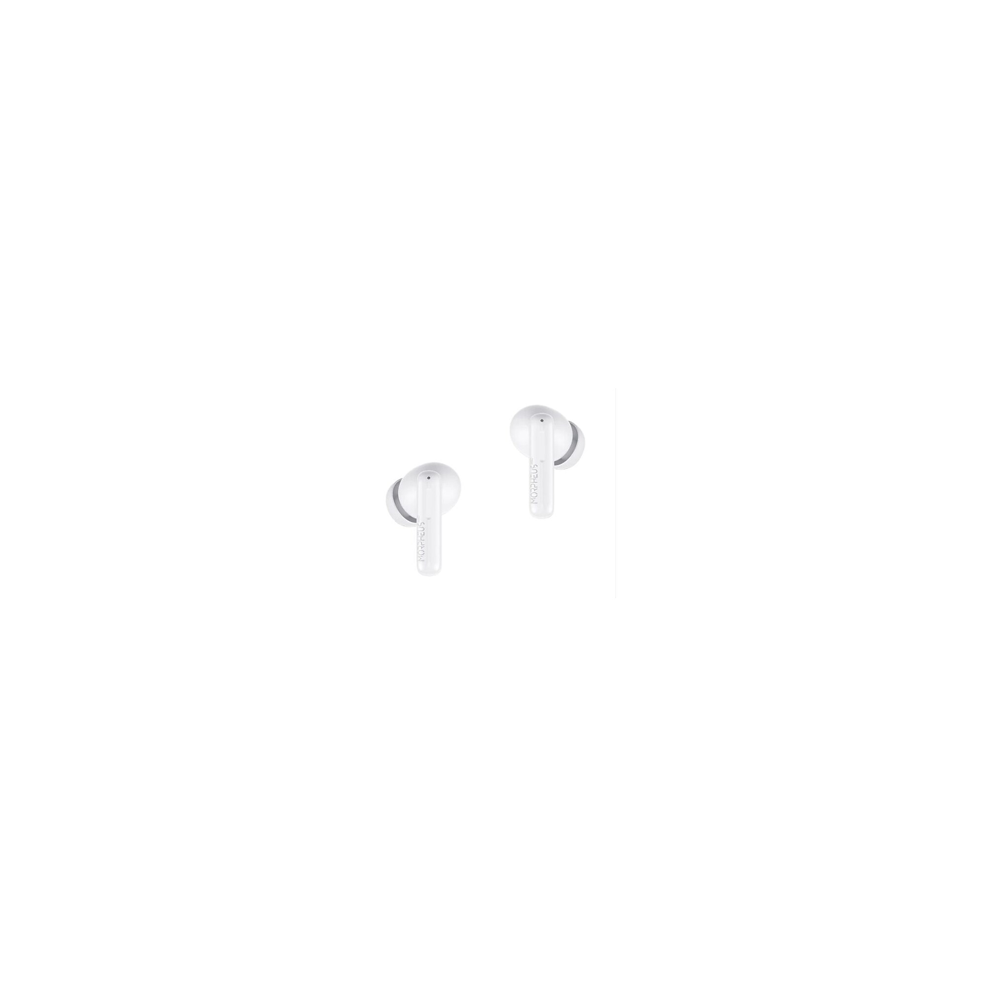 Morpheus 360 Nemesis Wireless Active Noise Canceling Earbuds, Bluetooth, White (TW2750W) Simolary simolary.com