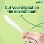 Perk™ Eco Compostable PLA Assorted Cutlery, Medium-Weight, White, 360/Pack (PK56205)~#|#~078B0D00-B32C-4CED-8C687999F6F811FF_sc7