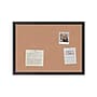 U Brands Cork Bulletin Board, Black Frame, 2' x 1.5' (2879U00-01)~#|#~078B5182-2E34-4DD4-809D960D2E84B1B2_sc7