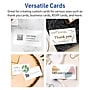 Avery Business Cards, 2" x 3-1/2" , Glossy White, 500/Box (95318)~#|#~078E17B7-1547-4ABB-A867F95856E4EBEB_sc7