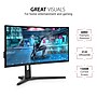 ViewSonic  34" Curved 144 Hz LCD Gaming Monitor, Black (VX3418-2KPC)~#|#~07924451-0F26-461E-BB137C8B3A10E86B_sc7