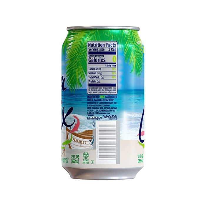 Lacroix Mojito Flavored Sparkling Water, 12 oz., 24/Carton (15021