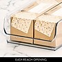 iDESIGN Small Stackable Plastic Storage Bin, Clear, 2/Pack (57030M2)~#|#~079DC269-DFA4-4003-B54802D95FF86490_sc7