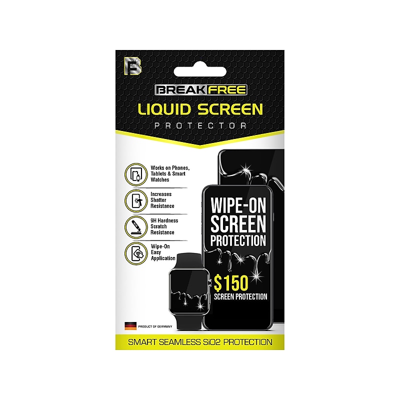 LUVVITT BreakFree Liquid Glass Screen Protector (BFNANO150) image 1