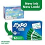 Expo Tank Dry Erase Markers, Chisel Tip, Green, 12/Pack (80004)~#|#~07A7C434-4207-4728-978C06A02559621A_sc7