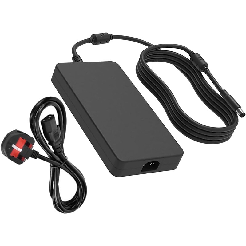 Dell 180W AC Adapter for Dell Precision, Alienware, Inspiron, Latitude and XPS Laptop, Black (74X5J) image 1