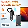 Delton 22X Wireless Noise Canceling Bluetooth Headset, Black (DBH22X)~#|#~07ABD5C4-3416-485E-88611C65D7514AF2_sc7