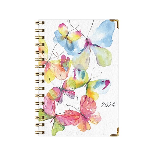 2024 Global Printed Products 5.5" x 8" Weekly & Monthly Planner