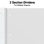 Staples® 3-Subject Subject Notebooks, 8.5" x 11", College Ruled, 150 Sheets, Assorted (27524M)~#|#~07AD81E9-459F-4D85-AE3B586F10E53374_sc7