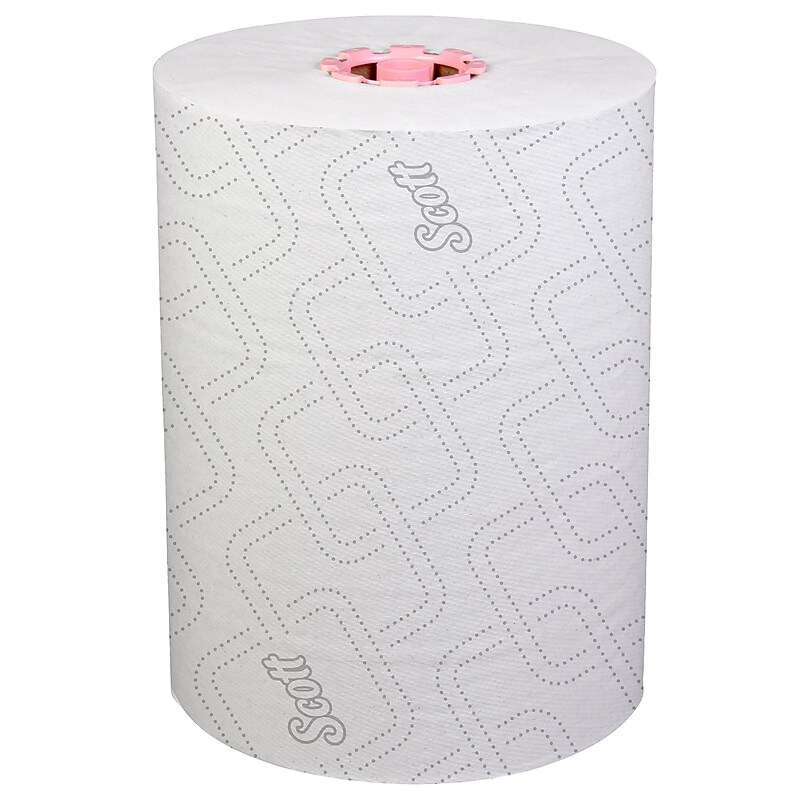 Scott Pro Slimroll Recycled Hardwound Paper Towels, 1-ply, 580 ft./Roll, 6 Rolls/Carton (47032) image 1