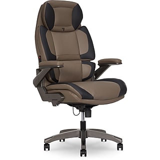 Serta Works Ergonomic Faux Leather Swivel Executive Chair with