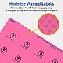 Avery Round Laser/Inkjet Multipurpose Labels, 1-2/3" Dia, Bright Pink (800/Box)~#|#~07B42C8A-D504-4CE2-8A4FAD43EC75852E_sc7