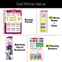 2027 Excello Brands 5.5" x 8" Weekly & Monthly Planner, Paperboard Cover, Rainbow Floral (ORY27-FSH58-53)~#|#~07BB0AF3-7E32-4084-983A98B191F3F365_sc7