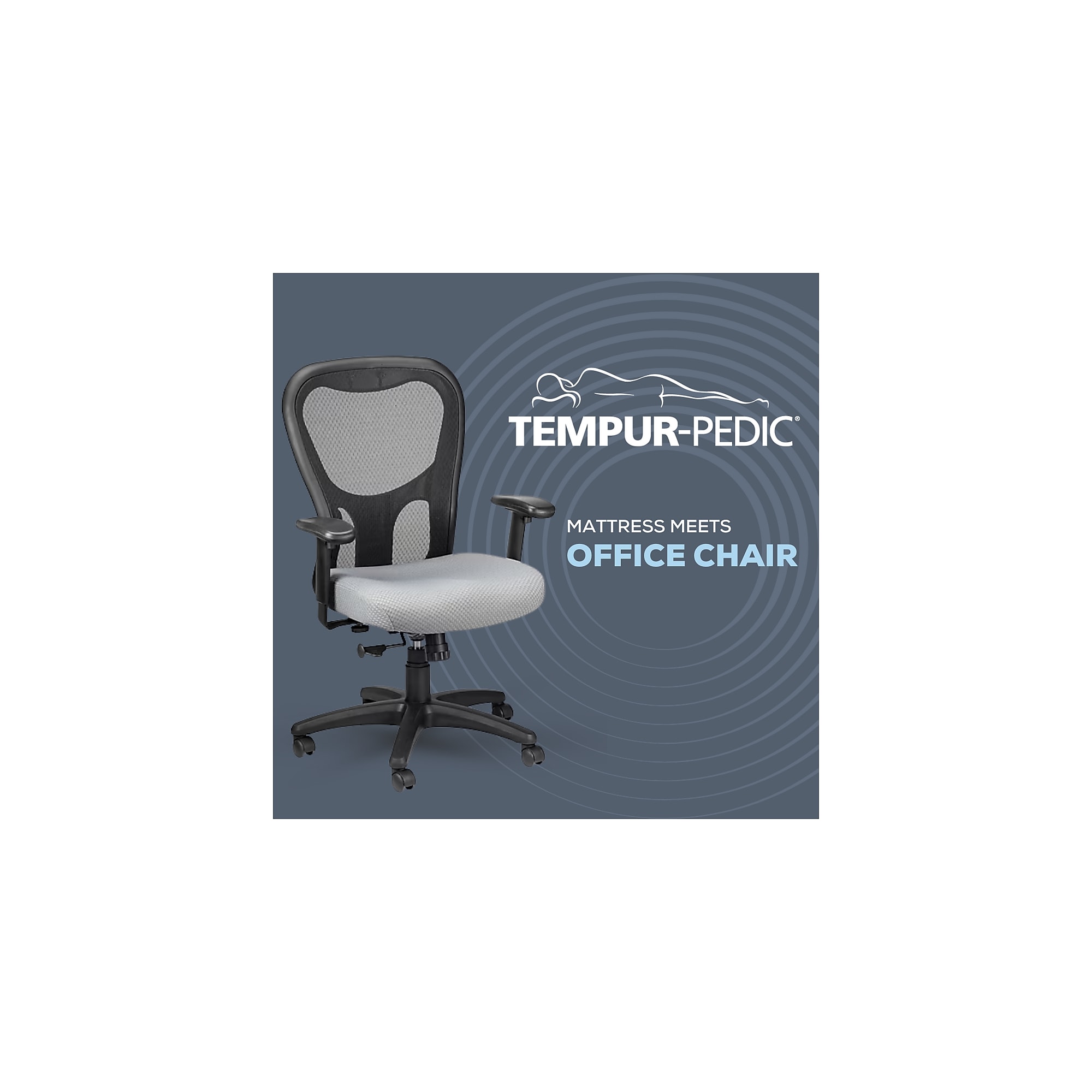 Tempur-Pedic TP9000 Mesh Task Chair, Gray (TP9000-GREY) Sansujyuku sansujyuku.com