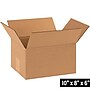 10" x 8" x 6" Standard Shipping Boxes, 32 ECT, Kraft, 25/Bundle (100806)~#|#~07BC71B5-7AF1-4E44-B3D3C49C4D124FEF_sc7
